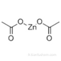 Acide acétique, sel de zinc (2: 1) CAS 557-34-6